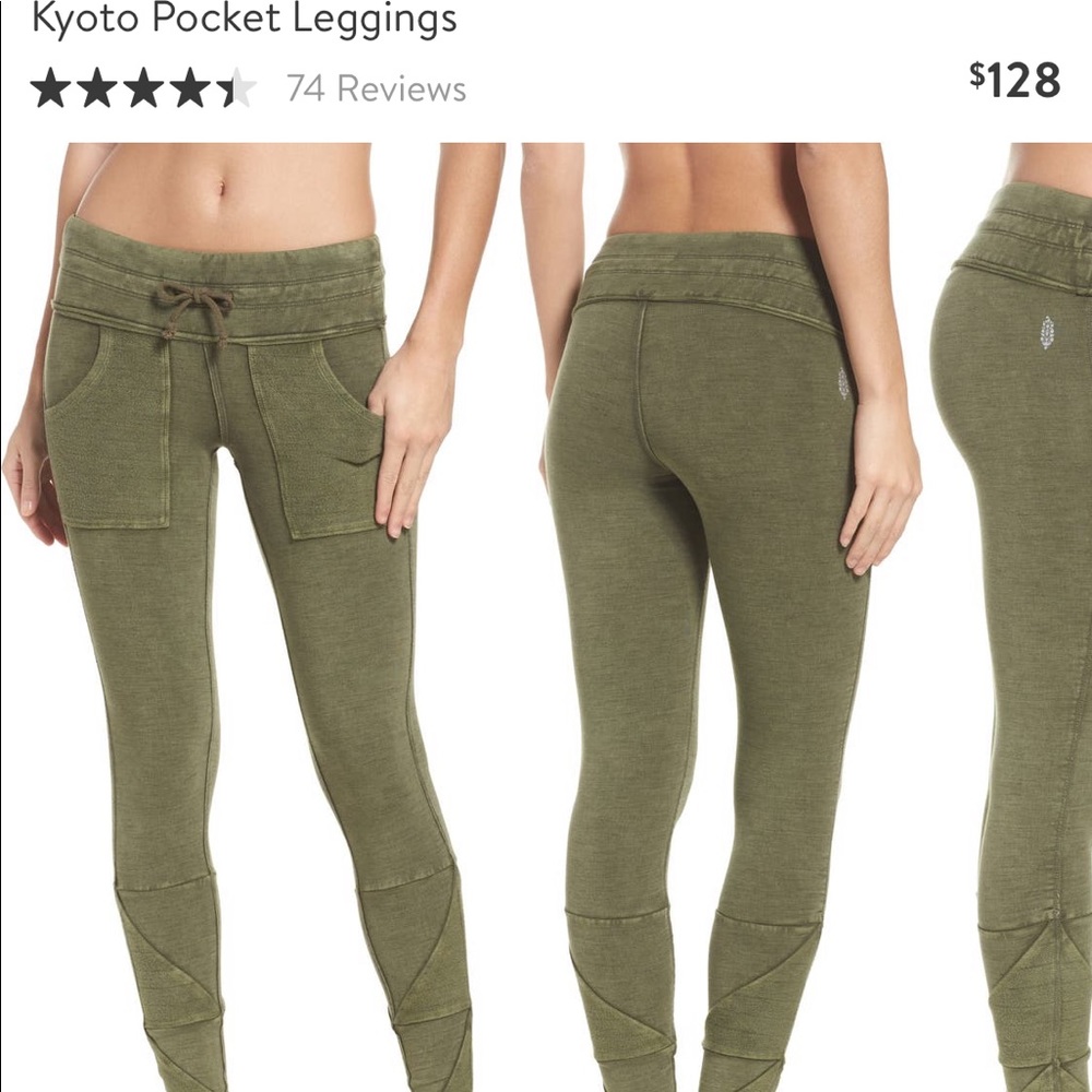NWOT FP Kyoto leggings